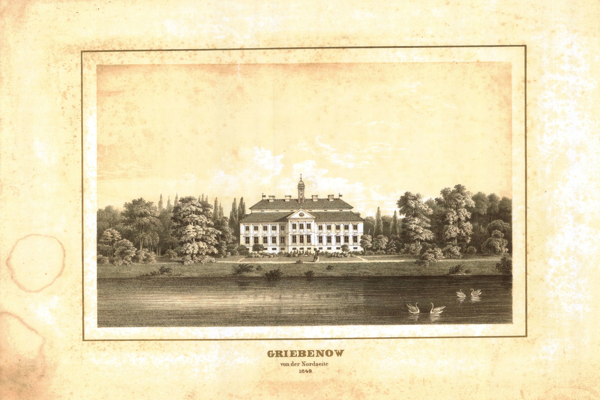 Barockschloss zu Griebenow, Gemälde
