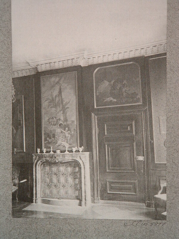 Barockschloss zu Griebenow, Historische Innenansicht